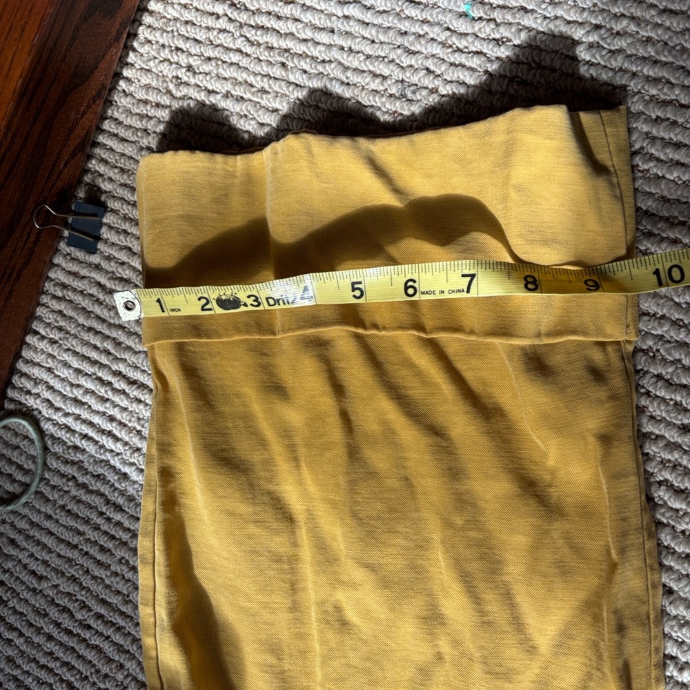 TOPSHOP wide leg, palazzo pants.High waisted cuffed. Cuffed. Pockets. Size 4 - Picture 6 of 11